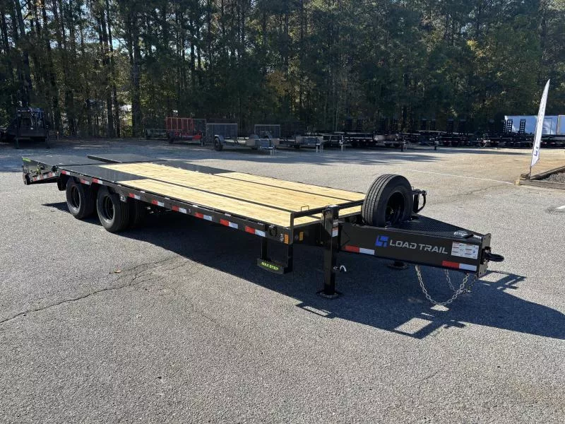 2026 Load Trail PP 102X25 MAX RAMP 24K GVWR PINTLE HITCH Equipment Trailer