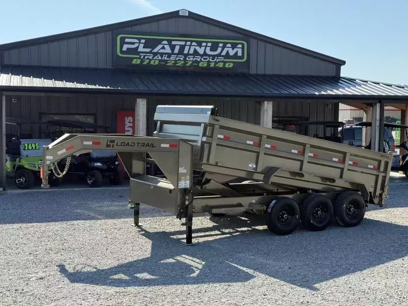 2025 Load Trail DG 83x16 Triple Axle High Side 7 Gauge 14 ply Gooseneck Low-Pro 21k GVWR Dump Trailer