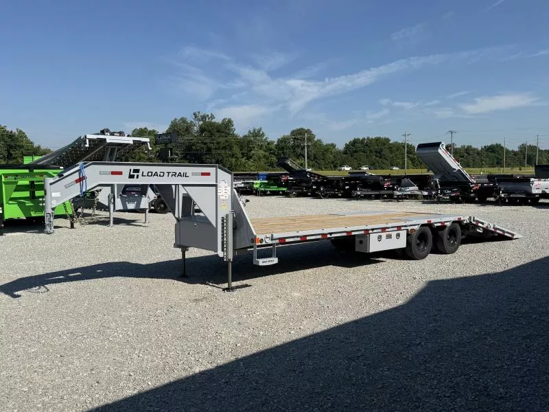 2025 Load Trail GL 102X32 GOOSENECK HYDRAULIC DOVE/JACKS 14 PLYS 25900 GVWR Flatbed Trailer