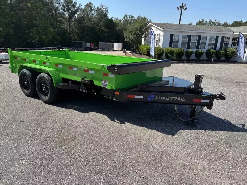 2026 Load Trail DE 83X14, TRAP, RAMPS, SPREAD GATE, 18 INCH WALLS  Dump Trailer