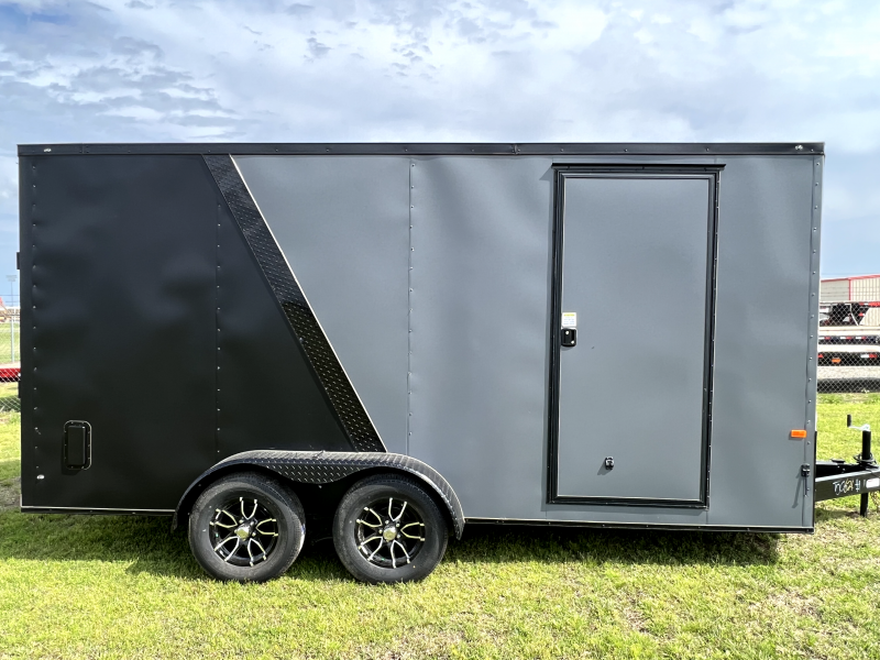 2023 Rock Solid Cargo 7 x 16 TA Cargo / Enclosed Trailer in Bastrop, LA ...