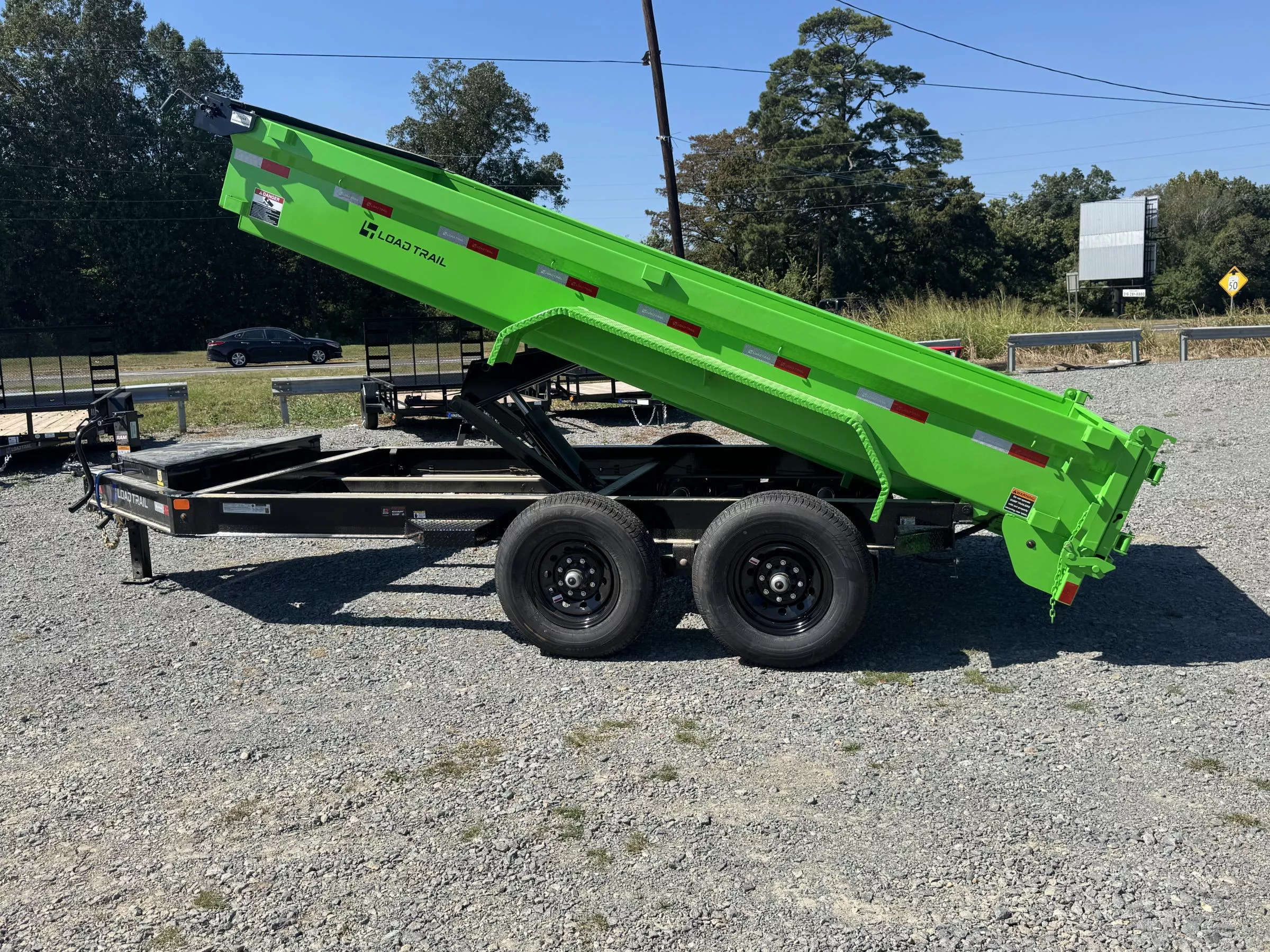 2026 Load Trail DE 83X14, TRAP, RAMPS, SPREAD GATE, 18 INCH WALLS