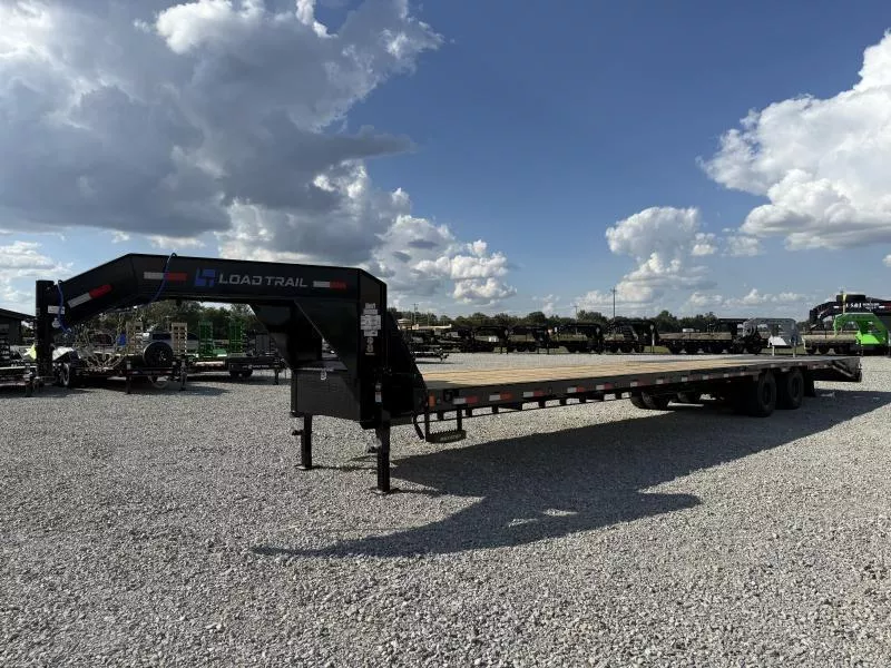 2025 Load Trail GP 102x40 Tandem Low-Pro Gooseneck w/Under Frame Bridge & Pipe Bridge Deckover Flatbed Trailer 25,900 GVWR