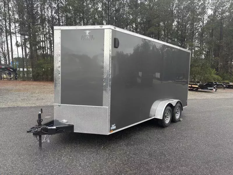 2025 Anvil Trailers 7X16 TANDEM AXLE 0.080 POLY CORE Cargo / Enclosed Trailer