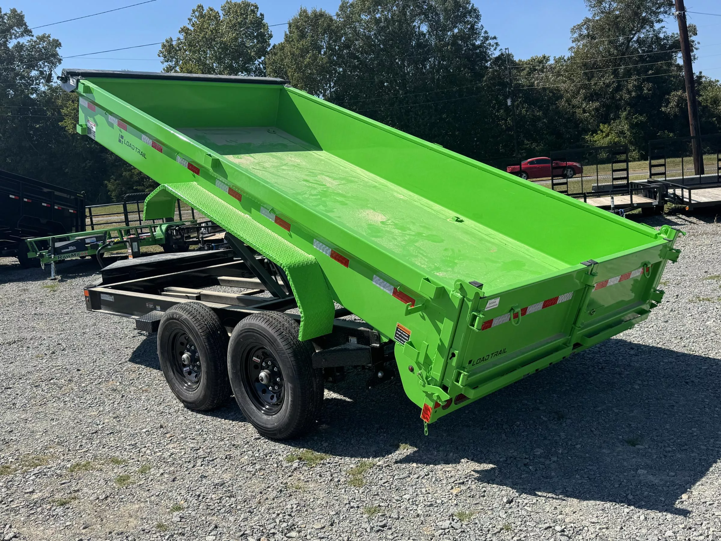 2026 Load Trail DE 83X14, TRAP, RAMPS, SPREAD GATE, 18 INCH WALLS