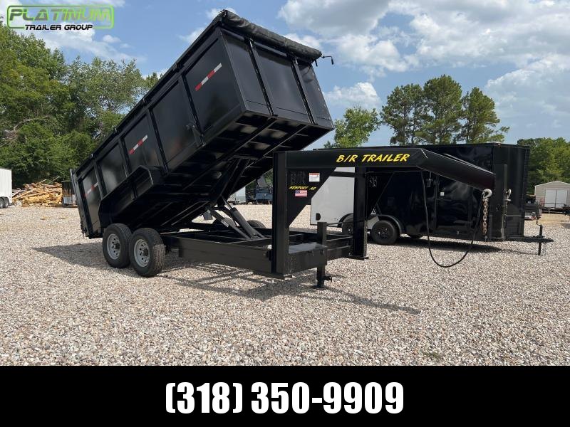 2022 B/R Trailer 82X16 Gooseneck Dump Trailer 2022 B/R Trailer 82X16 Gooseneck Dump Trailer
