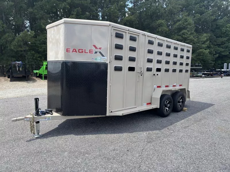 2026 Eagle X Trailers 16X80X78 LIVESTOCK Specialty Trailer