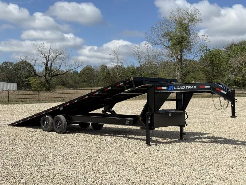 2026 Load Trail GE 102X28 GOOSENECK FULL TILT WIRELESS REMOTE 14K GVWR Tilt Trailer