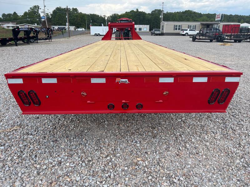2023 HD 32' Straight Deck Flatbed Trailer Platinum Trailer Group