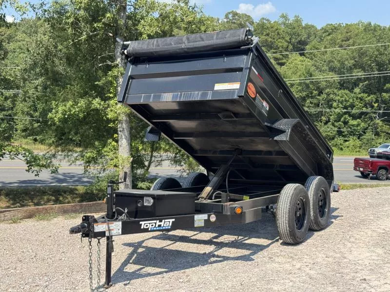2023 Top Hat Trailers USED 5X10 7K GVWR Dump Trailer