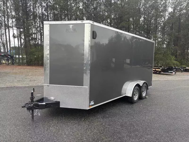 2025 Anvil Trailers 7X16 TANDEM AXLE 0.080 POLY CORE Cargo / Enclosed Trailer