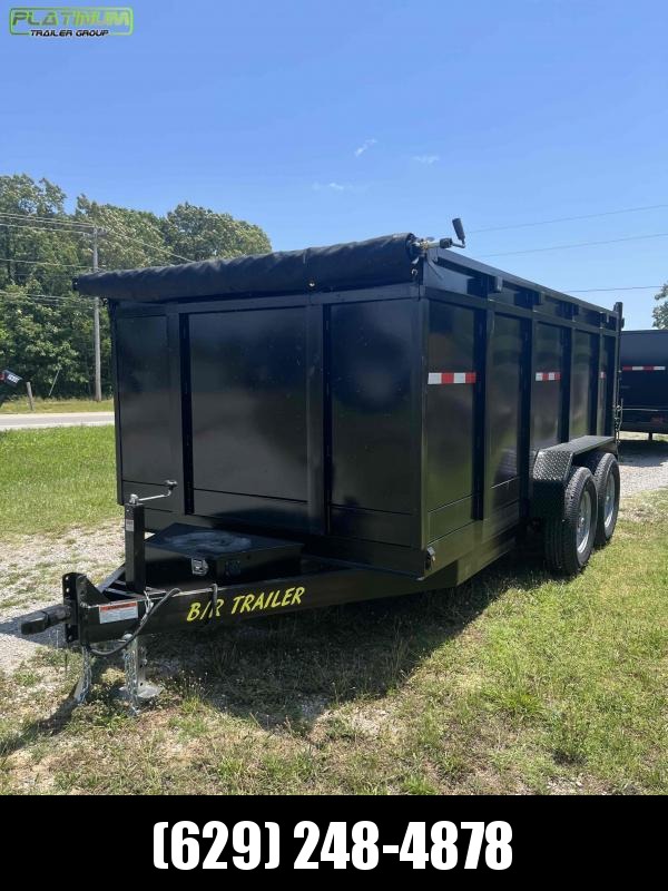2022 B/R Trailer 14' 4' HIGH SIDES Dump Trailer 2022 B/R Trailer 14' 4' HIGH SIDES Dump Trailer