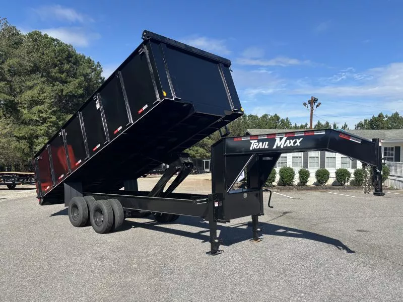 2026 TrailMaxx Trailers 96X20 23900 GVWR HIGH SIDE GOOSENECK Dump Trailer