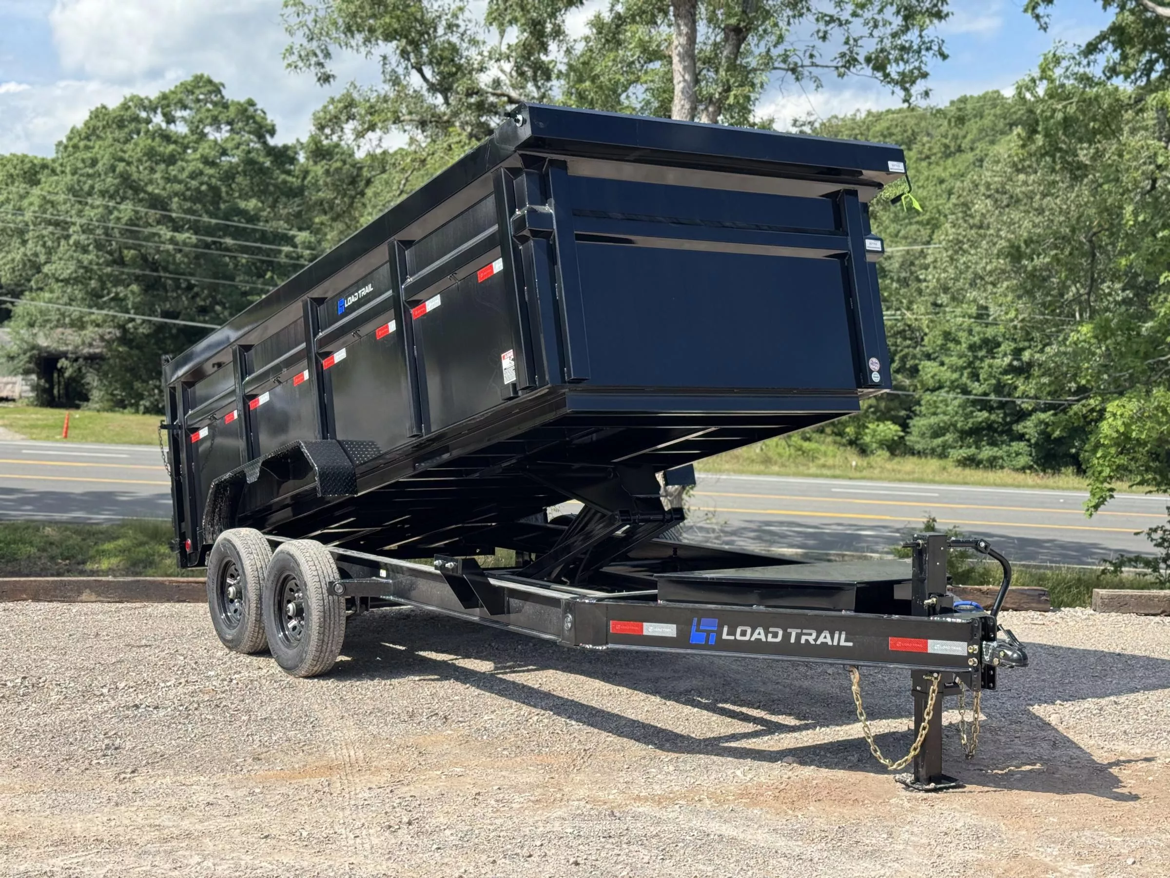 2025 Load Trail 83X16 4' WALL HIGH SIDE DUMP 14K GVWR Dump