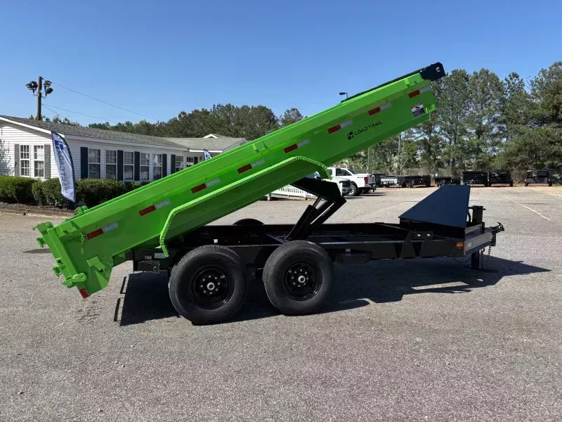 2026 Load Trail DE 83X14, TRAP, RAMPS, SPREAD GATE, 18 INCH WALLS  Dump Trailer