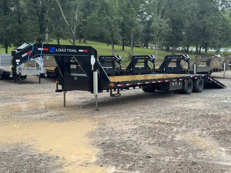 2025 Load Trail 102X36 GOOSENECK HYDRAULIC DOVE/JACKS 14 PLY 25900 GVWR Flatbed Trailer