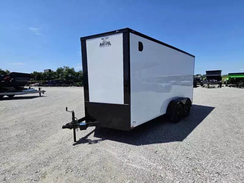 2025 Anvil Trailers 7X14 POLY-CORE .080 BLACKOUT EXTRA HEIGHT Cargo / Enclosed Trailer