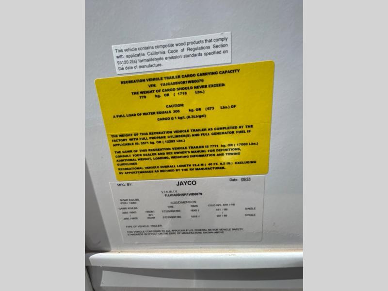 new Fifth Wheel Trailers Jayco Eagle for sale, in Odessa, TX Thumbnail 14