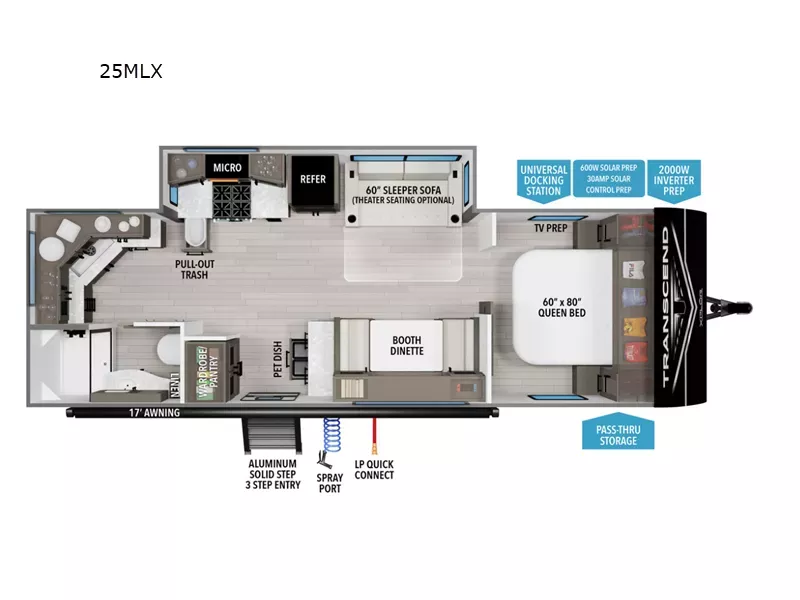 new Travel Trailers Grand Design RV Transcend Xplor for sale, in Odessa, TX Thumbnail 2