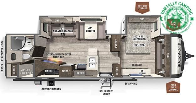2023 Forest River 2912BS Rockwood Ultra Lite Travel Trailer 2023 Forest River 2912BS Rockwood Ultra Lite Travel Trailer