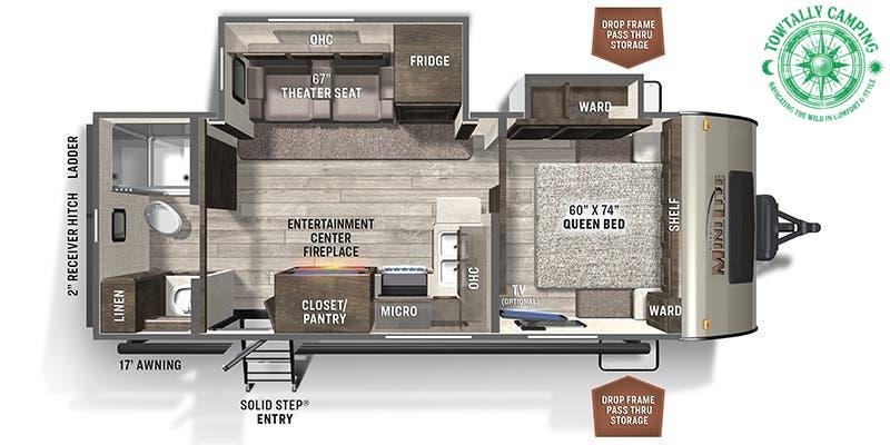2023 Forest River 2511S Rockwood Mini Lite Travel Trailer 2023 Forest River 2511S Rockwood Mini Lite Travel Trailer