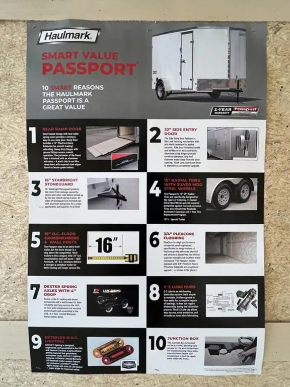 new Cargo (Enclosed) Trailers Haulmark  for sale, in Canyon, TX Thumbnail 8