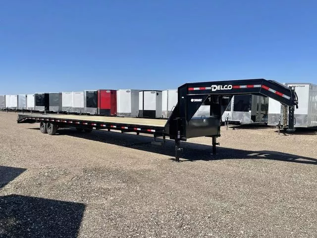 Delco 102X40 Gooseneck Trailer - 8K Axles, 17.5" 16Ply T
