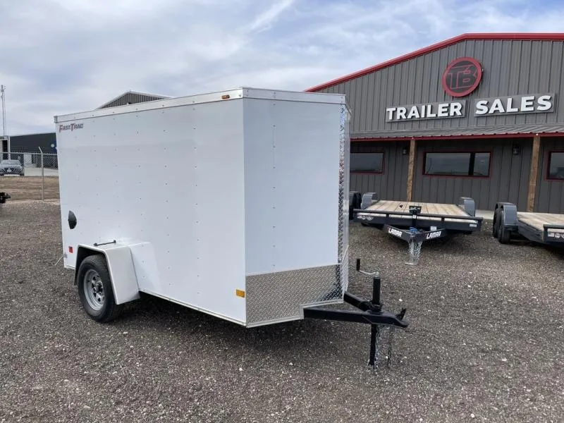  Wells Cargo 5X10 Enclosed Cargo Trailer - Rope Rings On Walls  