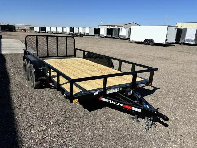  Delco 83X14 Utility Trailer - 4" Channel Frame - Steel D 