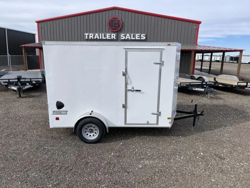  Haulmark 6X10 Enclosed Cargo Trailer - 6.5Ft Tall - Ramp Do 