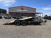  Buck Dandy 83X20 Heavy Duty (18K) Tilt Trailer - 8K Axles, 8" Frame - 17.5" Tires 