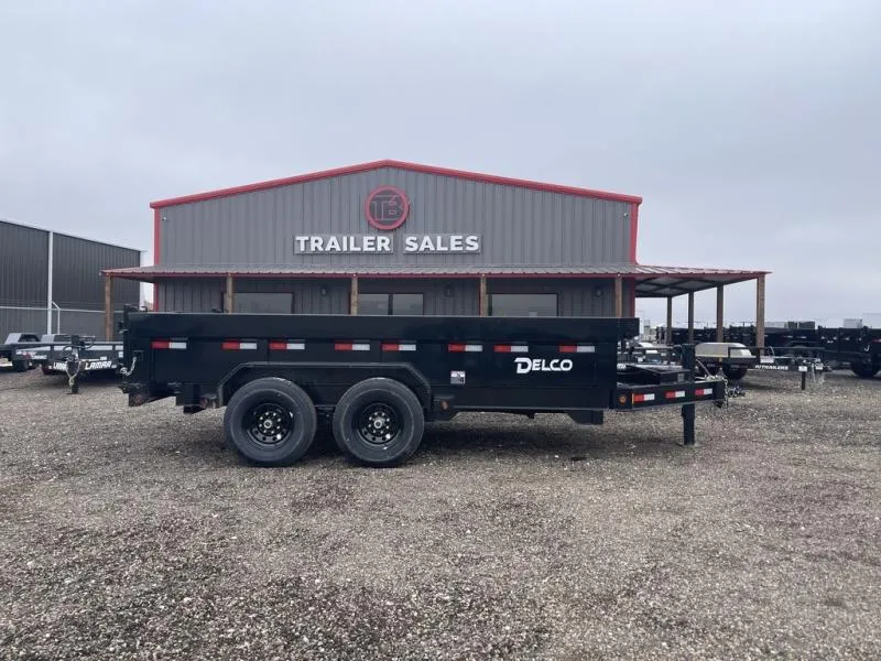  Delco 83X16 (14K) Heavy Duty Dump Trailer 
