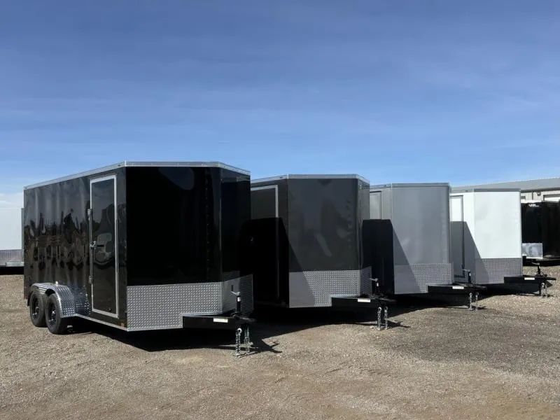  Stallion 7X16 - 7Ft Tall - 6? I-Beam Frame - Tube Walls - D 