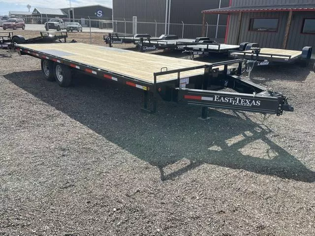 East Texas Trailers 102X24 (14K) Deck-Over Trailer - 10? Frame