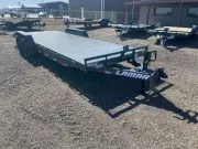  Lamar 83X22 (14K) Steel-Floor Equipment Trailer - 6” Frame - Support Jacks 