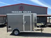  Haulmark 6X10 - 6.5Ft Tall - Screwless Sides - Tube Frame - D Rings  