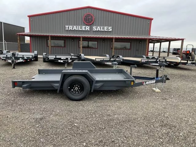  Lamar 79X12 (7K) Scissor Hauler Tilt Trailer 