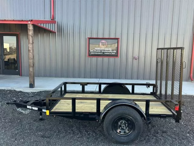 Buck Dandy 5X8 Utility Trailer - 4? Channel Wrapped Tongue -  