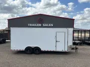  Stallion 8.5X20 - 7Ft Tall - 7,000Lb Axles - .080 Screwless Sides - 6" I-Beam Frame 