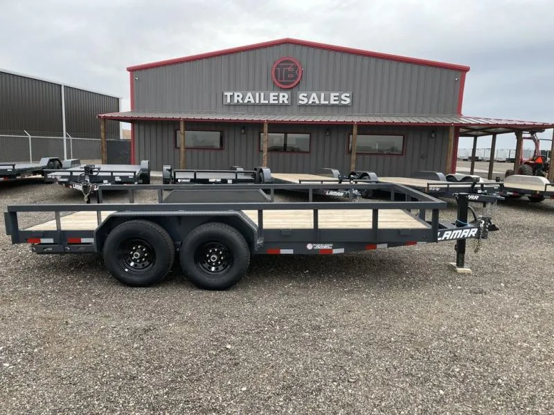  Lamar 83X16 Extreme Duty (14K) Utility Trailer - 6? Fram 
