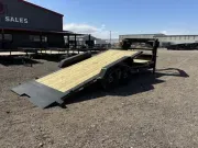  Delco 83X20 Tilt-Deck - 8K Torsion Axles - 4ft Stationary Front 