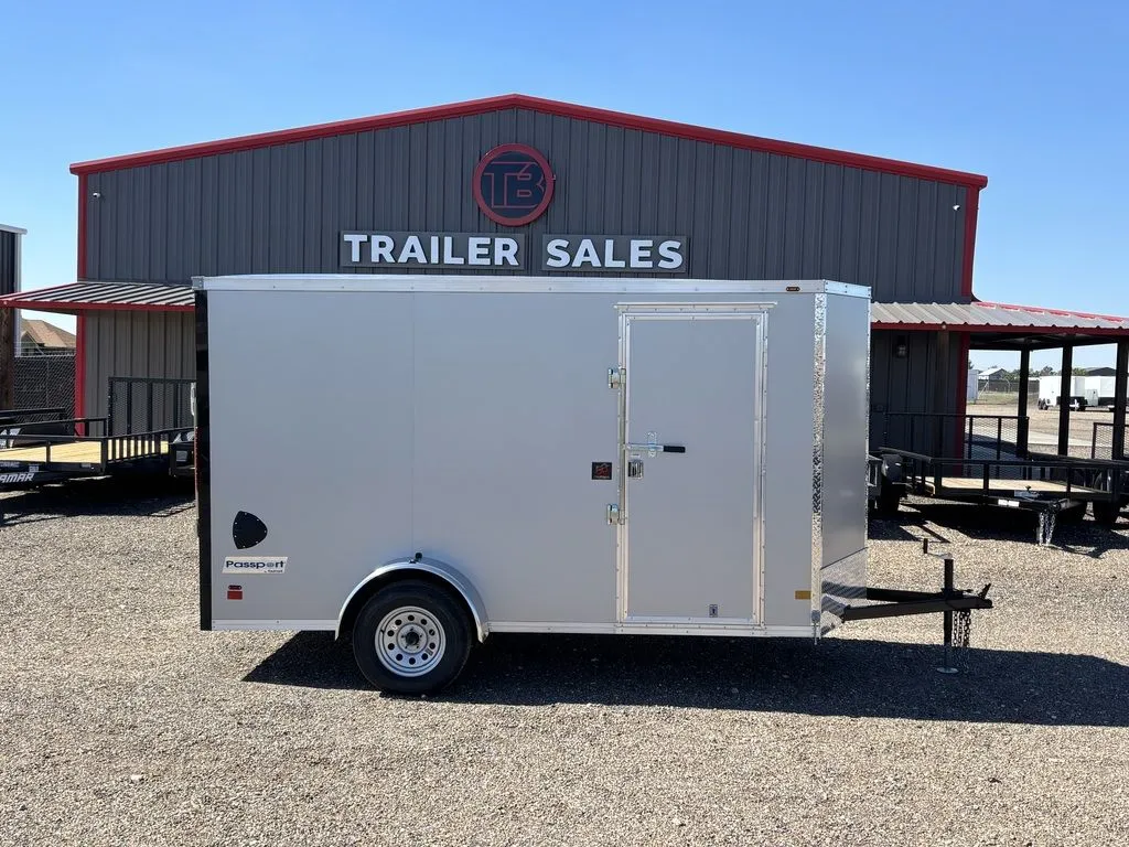 Haulmark 6X12 - 6.5Ft Tall - .080 Screwless Sides - Loaded!