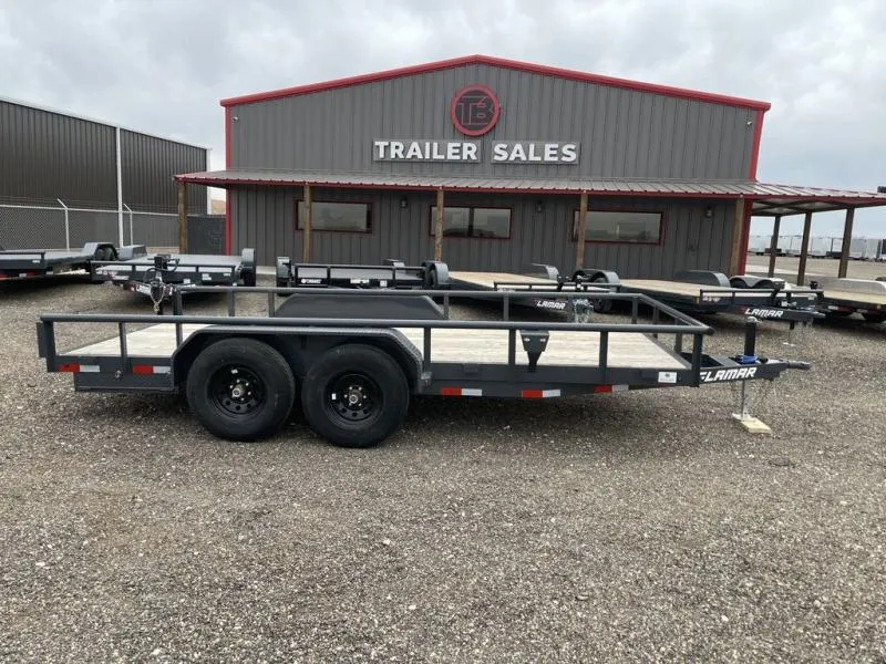  Lamar 83X16 (10K) Heavy Duty Utility Trailer - 5? Frame  