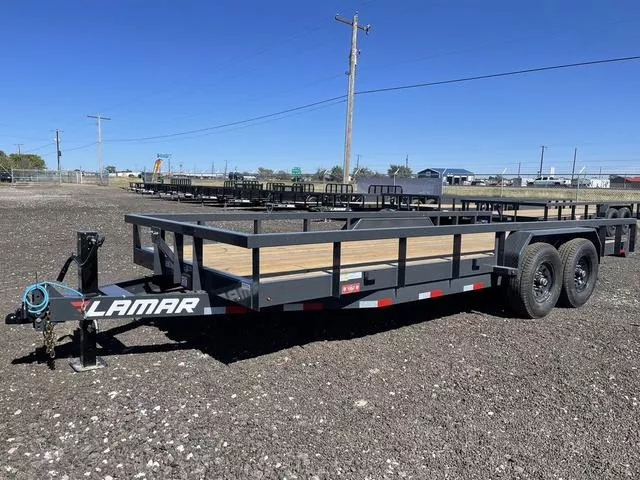 Lamar 83X20 Extreme Duty (14K) Utility Trailer - 6" Fram