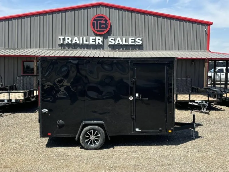  Look 6X12 - 6.5ft Tall - Aluminum Wheels - Screwless -  