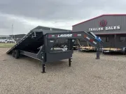  Lamar 102X26 Full Powered Tilt Trailer - 8K Axles - 17.5” Tires - Winch Plate 