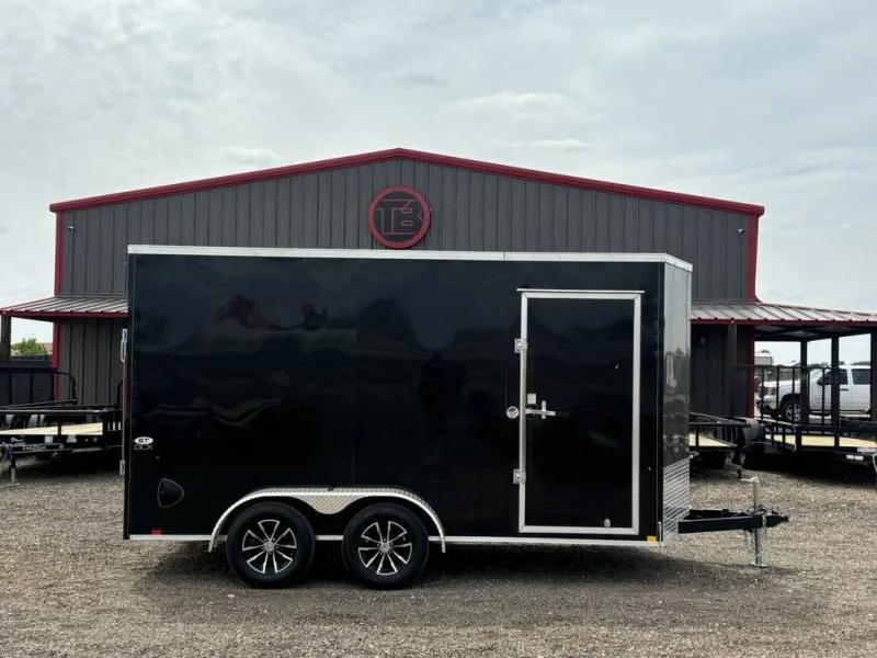  Look 7X14 - Aluminum Wheels - Screwless Sides - 7Ft Tal 
