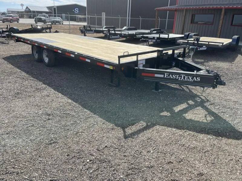  East Texas Trailers 102X24 (14K) Deck-Over Trailer - 10? Frame  