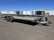 Lamar 102X22 (14K) Heavy Duty Equipment Hauler w/ Drive-over Fenders 