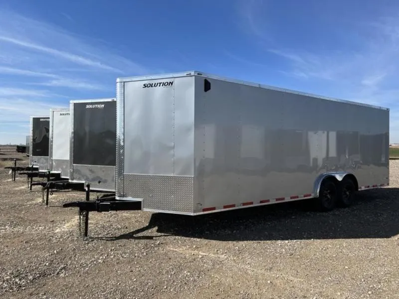  Stallion 8.5X24 (14K) Enclosed Car Hauler - 7,000Lb Axles - 